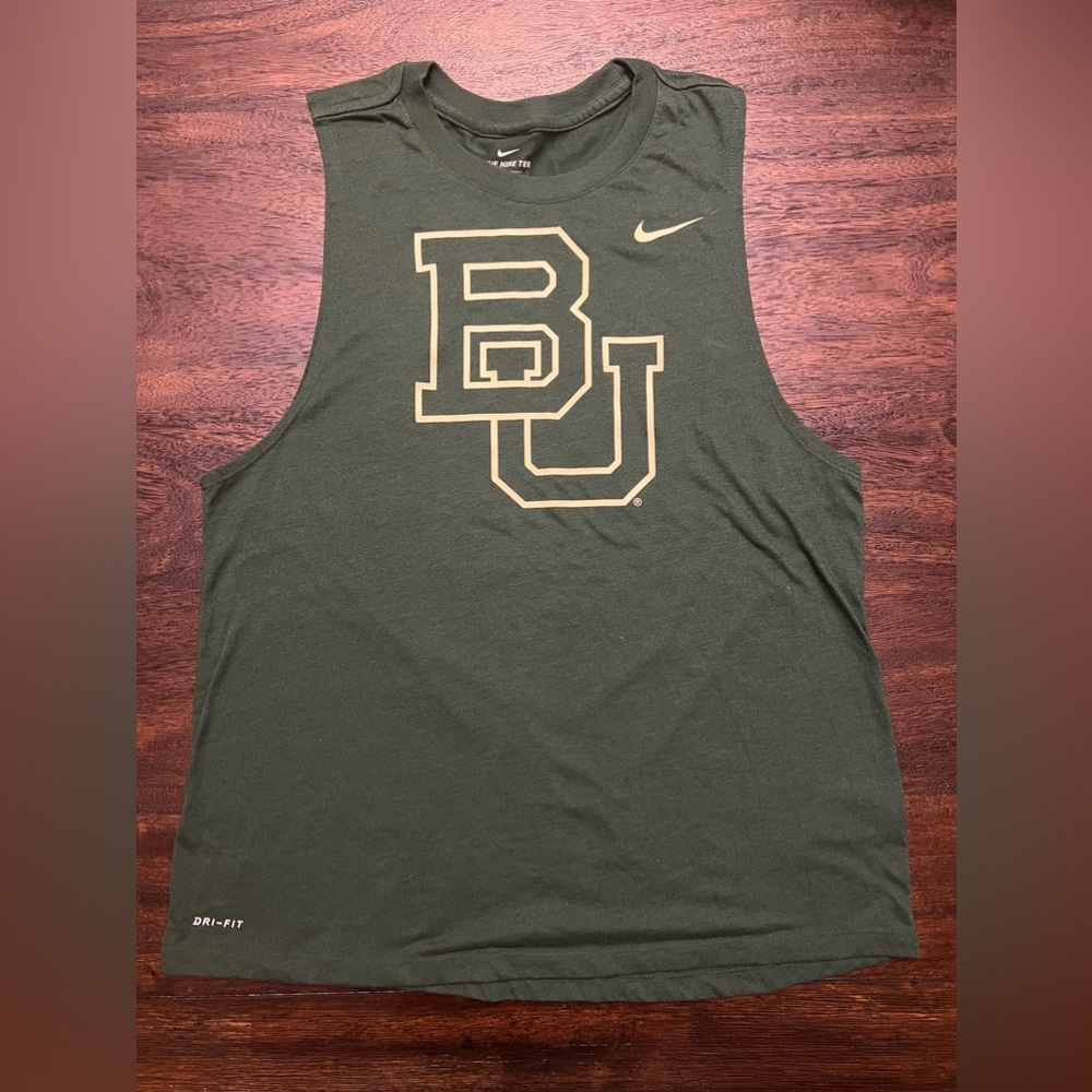 Baylor Nike Tank, Size Medium